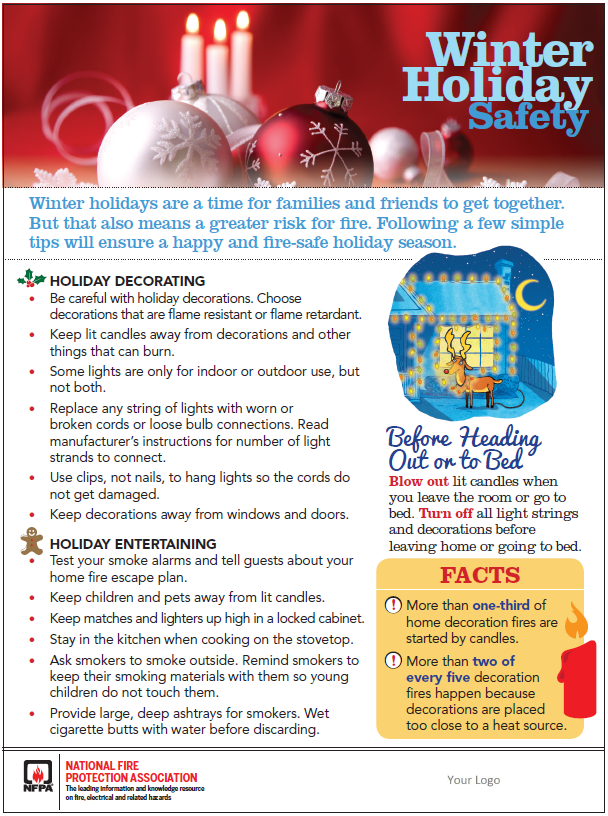 Winter Holiday Safety