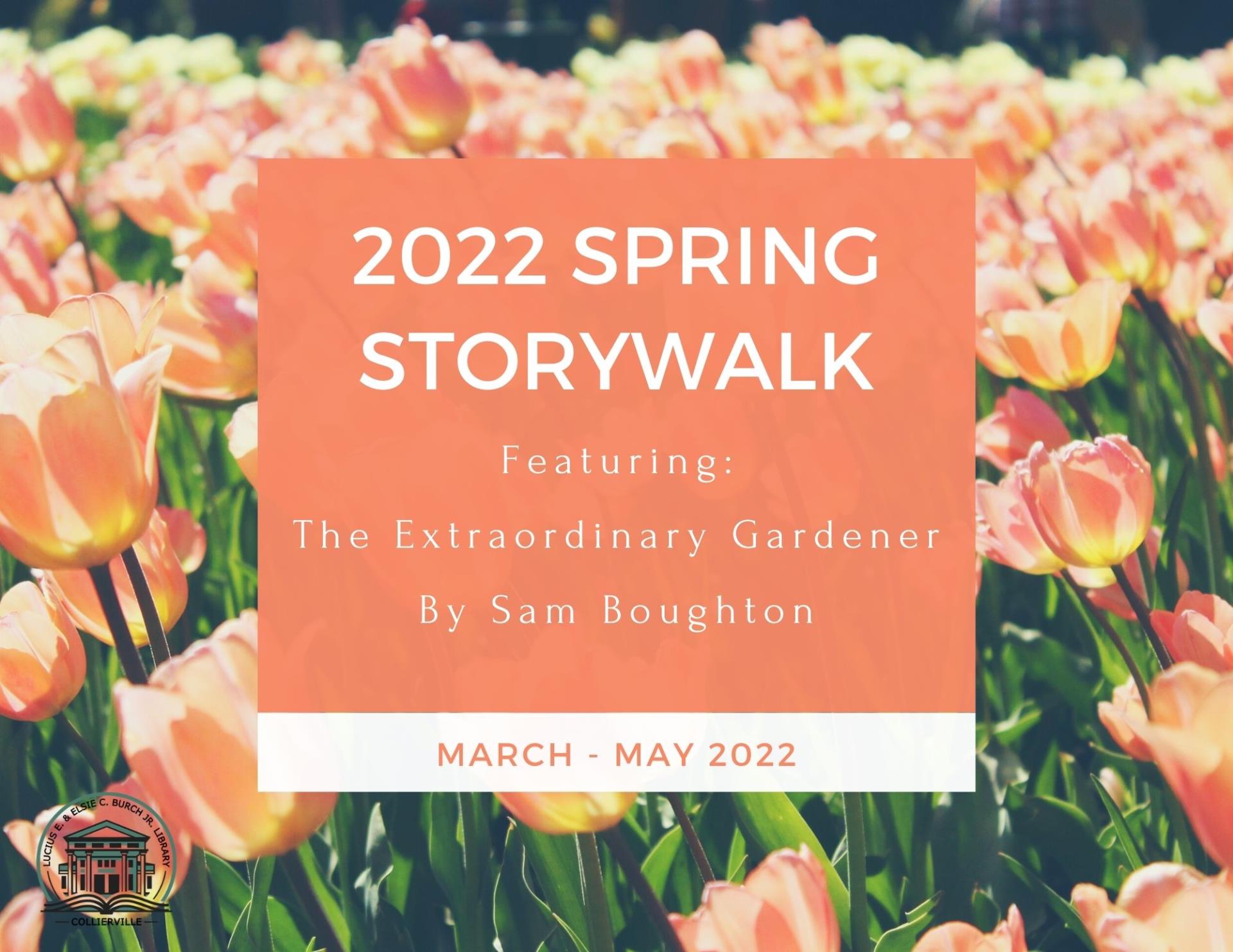 Spring Story Walk, The Extraordinary Gardener by Sam Boughton