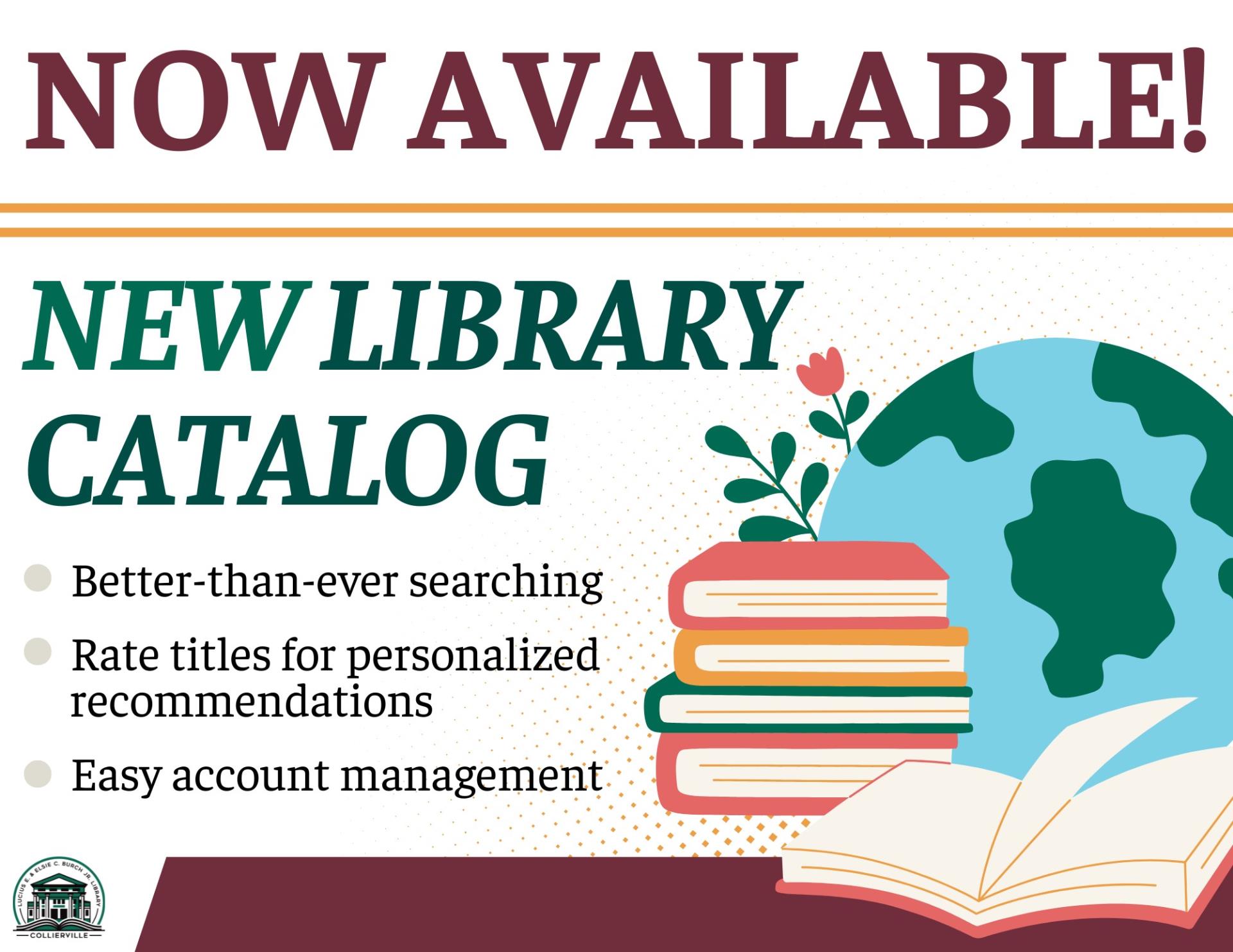 New Library Catalog Released!