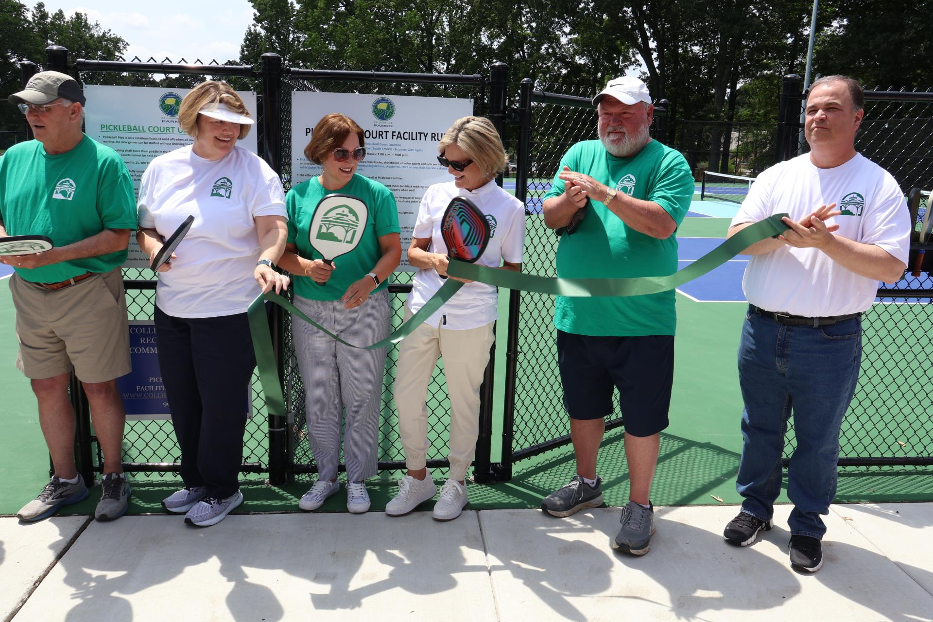 Pickleball Courts open at Suggs Park